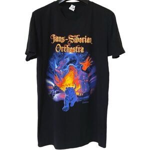 Trans Siberian Orchestra Men’s Unisex Black Concert Shirt Sz M
